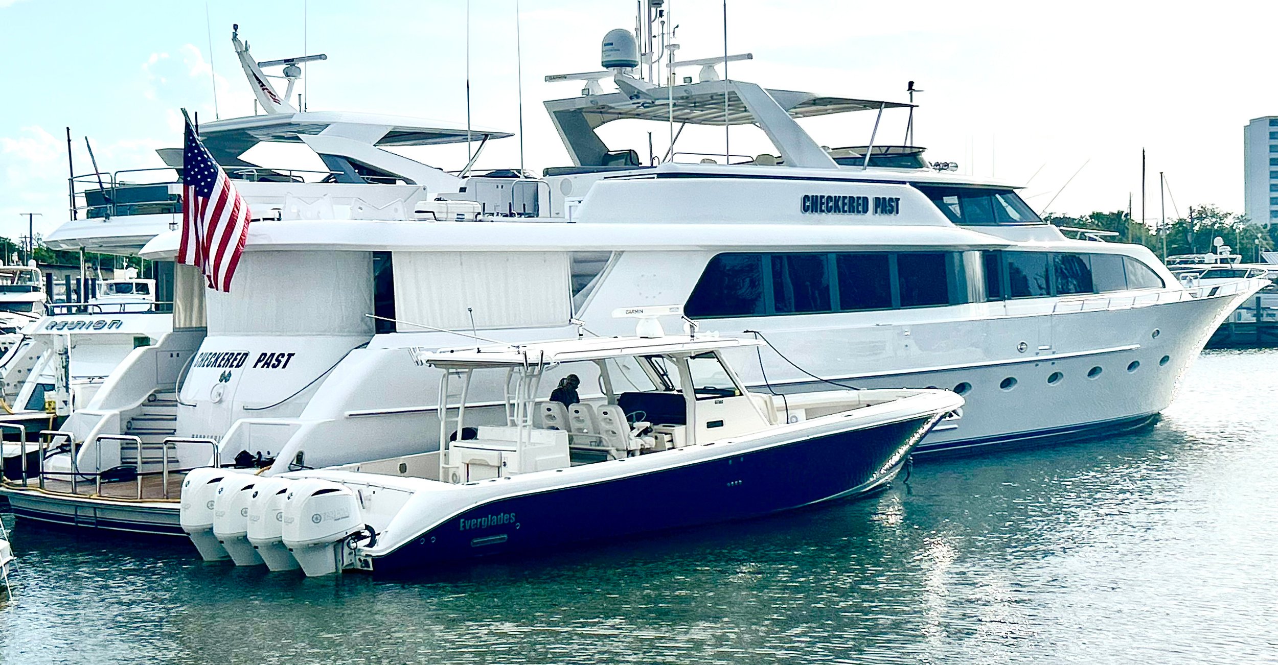 Yacht in waters